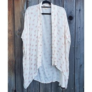 Symbology Rayon Flowy Kimono